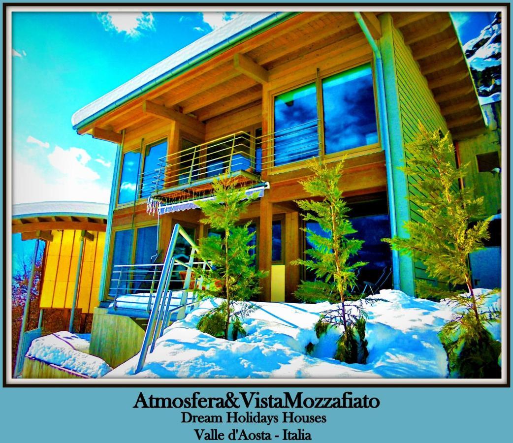 Chalet Con Jacuzzi Vista Montagne Aosta Exterior photo